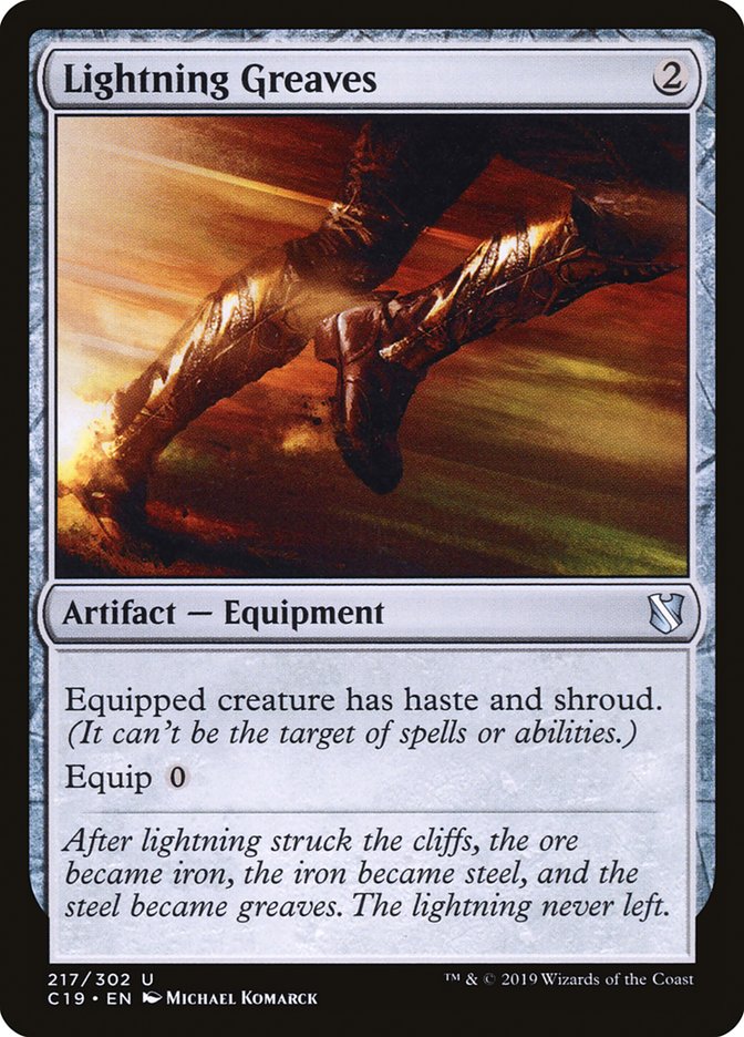 Lightning Greaves [Commander 2019] | D20 Games