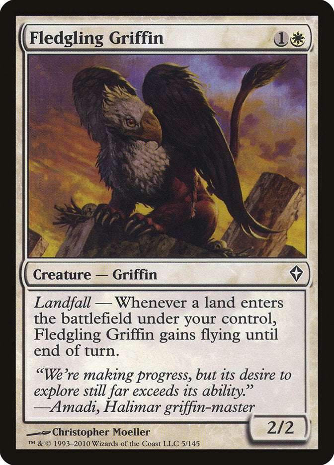 Fledgling Griffin [Worldwake] | D20 Games