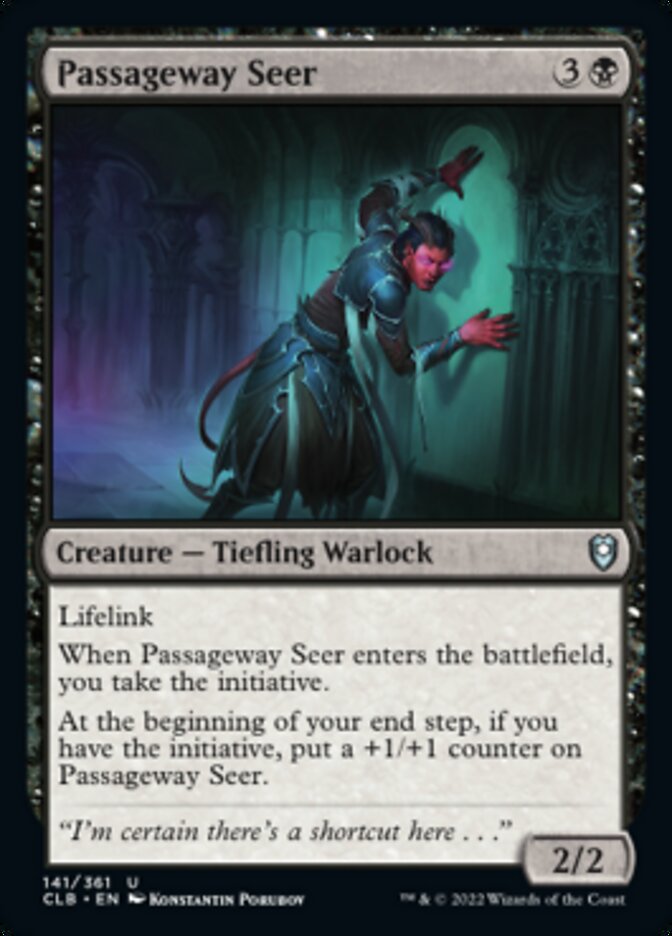 Passageway Seer [Commander Legends: Battle for Baldur's Gate] | D20 Games