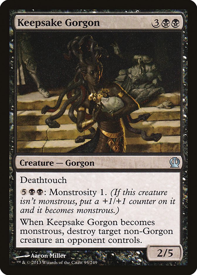 Keepsake Gorgon [Theros] | D20 Games