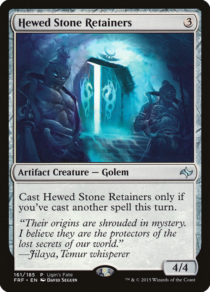 Hewed Stone Retainers [Ugin's Fate] | D20 Games