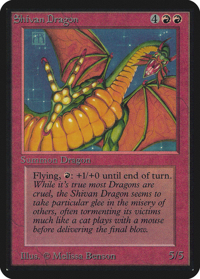 Shivan Dragon [Limited Edition Alpha] | D20 Games