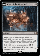 Altar of the Wretched // Wretched Bonemass [The Lost Caverns of Ixalan Commander] | D20 Games