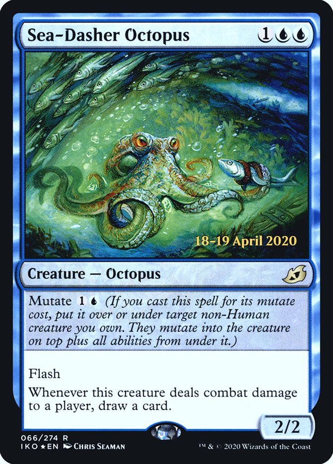 Sea-Dasher Octopus  [Ikoria: Lair of Behemoths Prerelease Promos] | D20 Games
