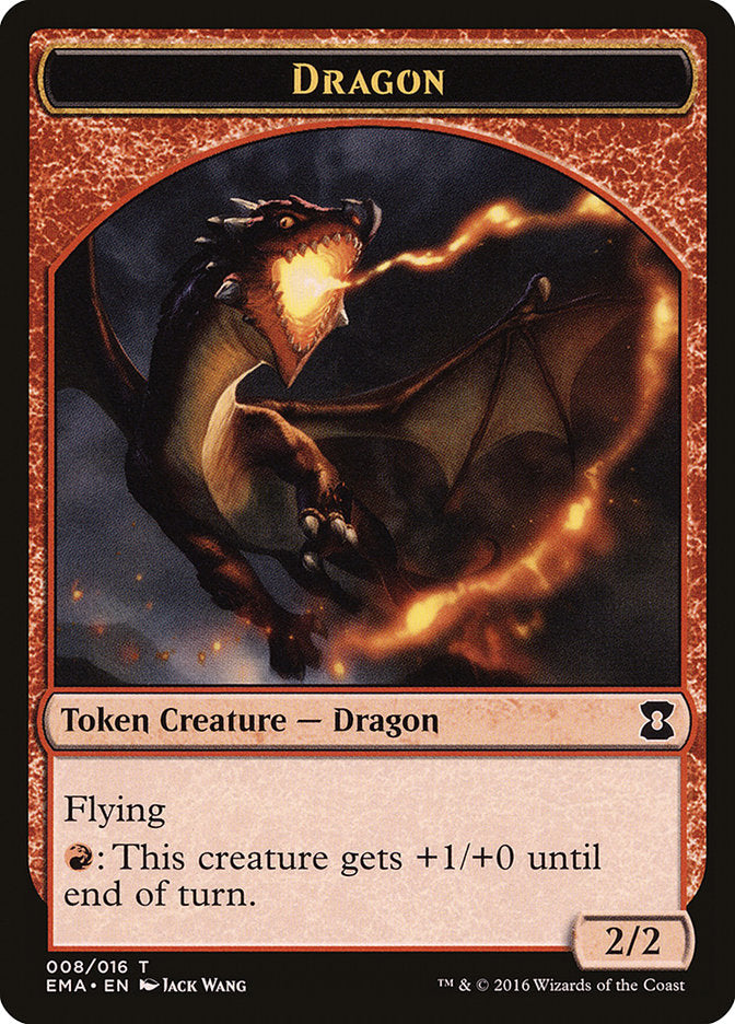 Dragon [Eternal Masters Tokens] | D20 Games