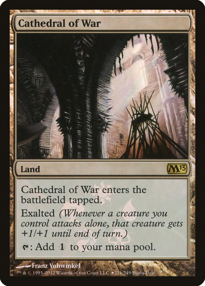 Cathedral of War (Buy-A-Box) [Magic 2013 Promos] | D20 Games