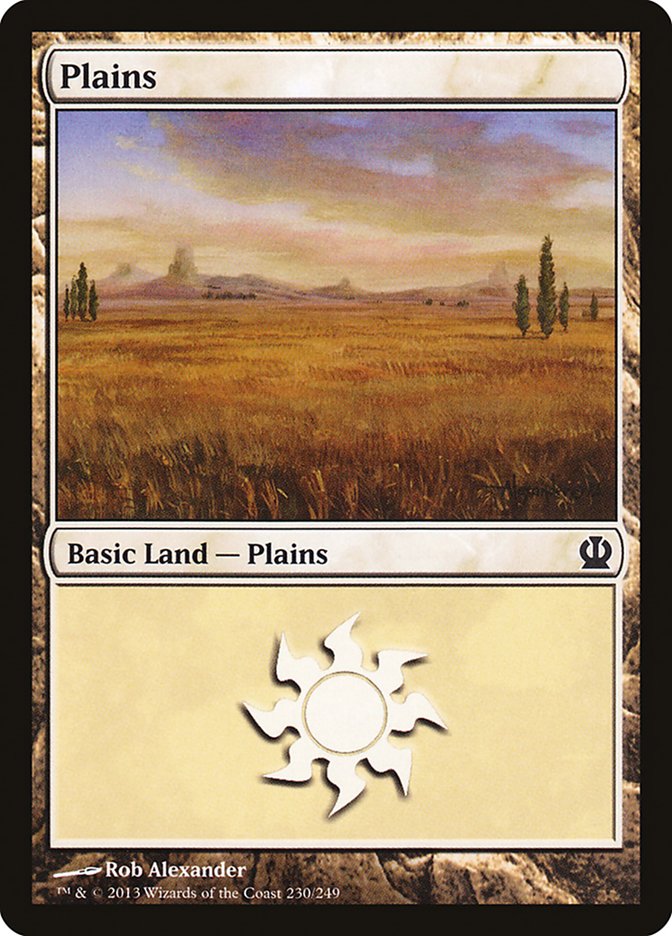 Plains (230) [Theros] | D20 Games