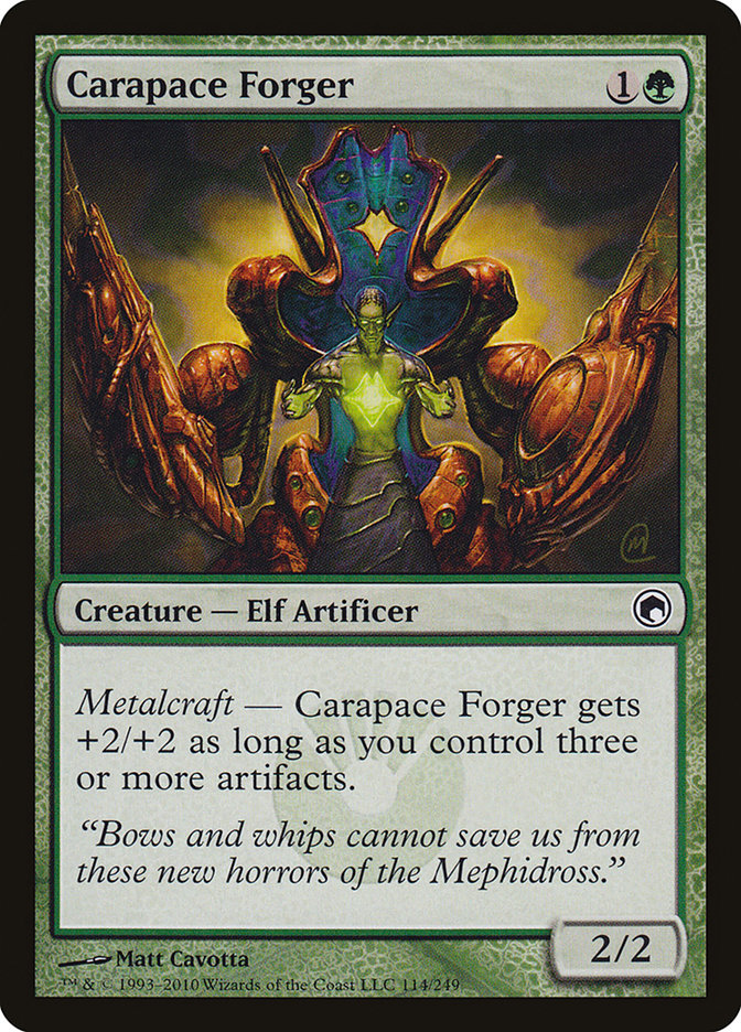 Carapace Forger [Scars of Mirrodin] | D20 Games