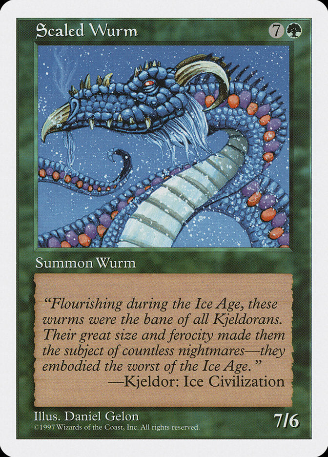 Scaled Wurm [Fifth Edition] | D20 Games