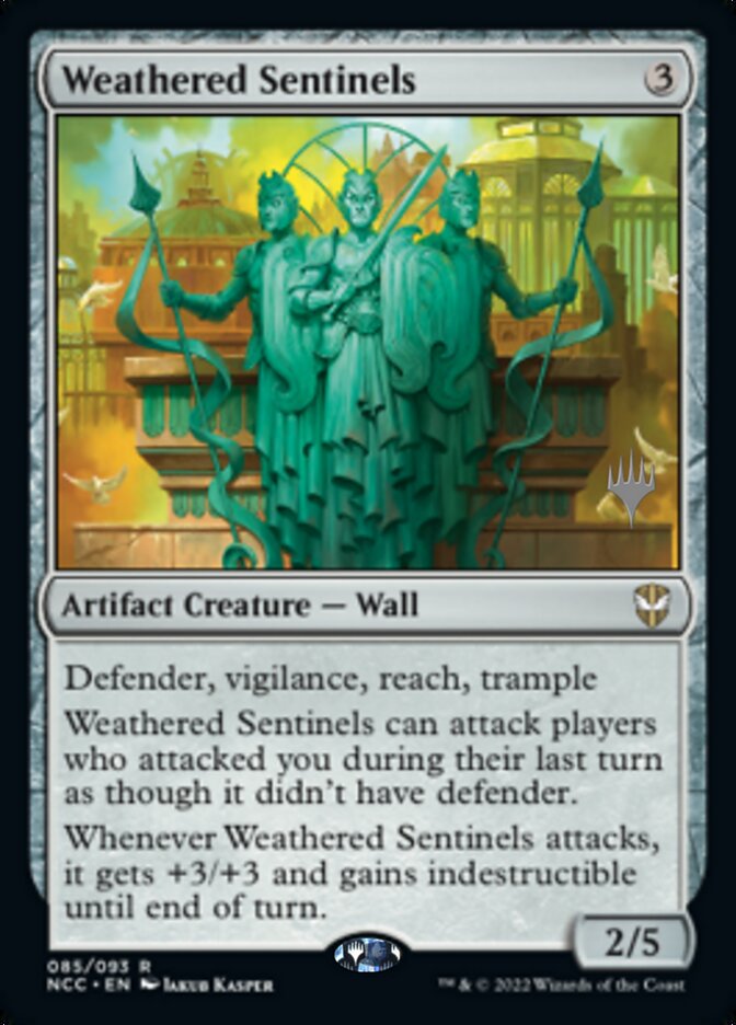 Weathered Sentinels (Promo Pack) [Streets of New Capenna Commander Promos] | D20 Games