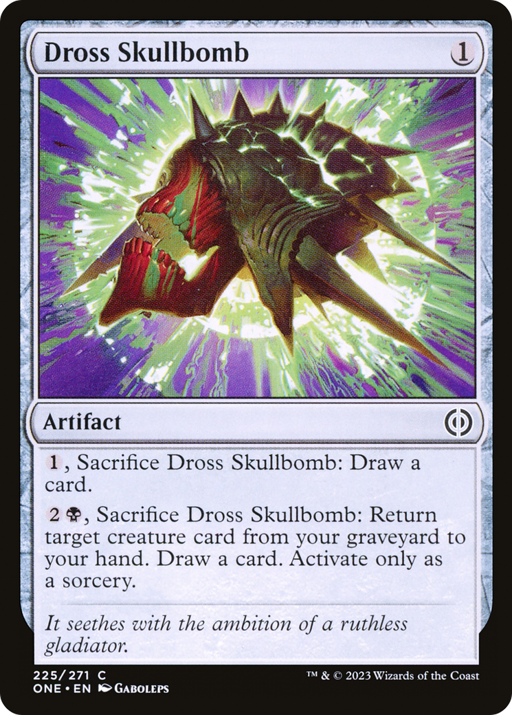 Dross Skullbomb [Phyrexia: All Will Be One] | D20 Games