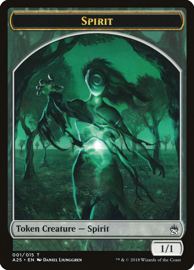 Spirit (001/015) [Masters 25 Tokens] | D20 Games