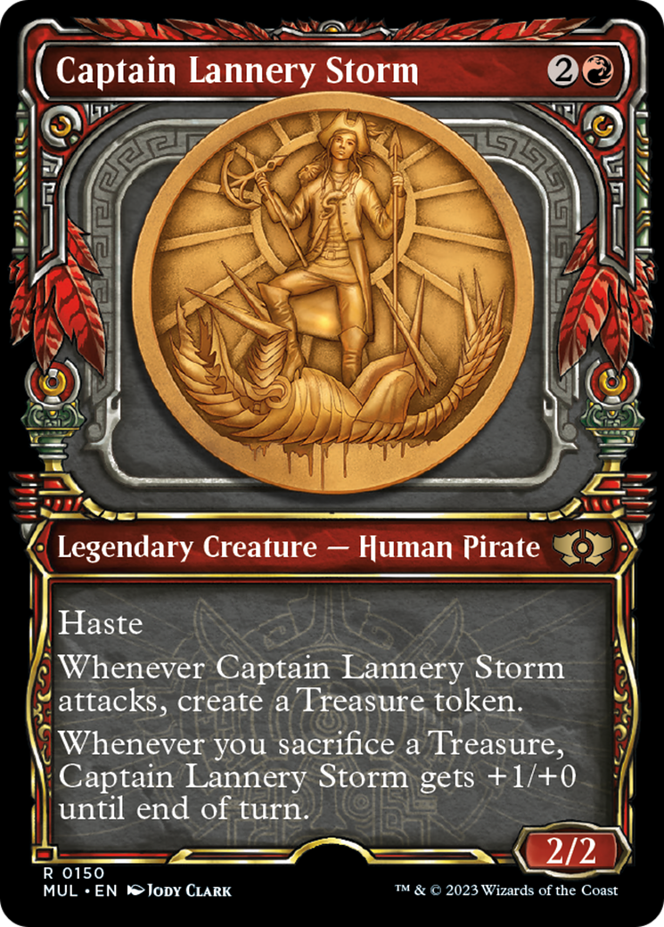 Captain Lannery Storm (Halo Foil) [Multiverse Legends] | D20 Games