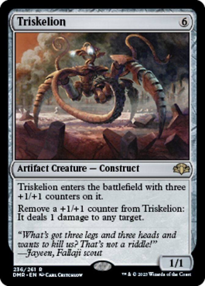 Triskelion [Dominaria Remastered] | D20 Games