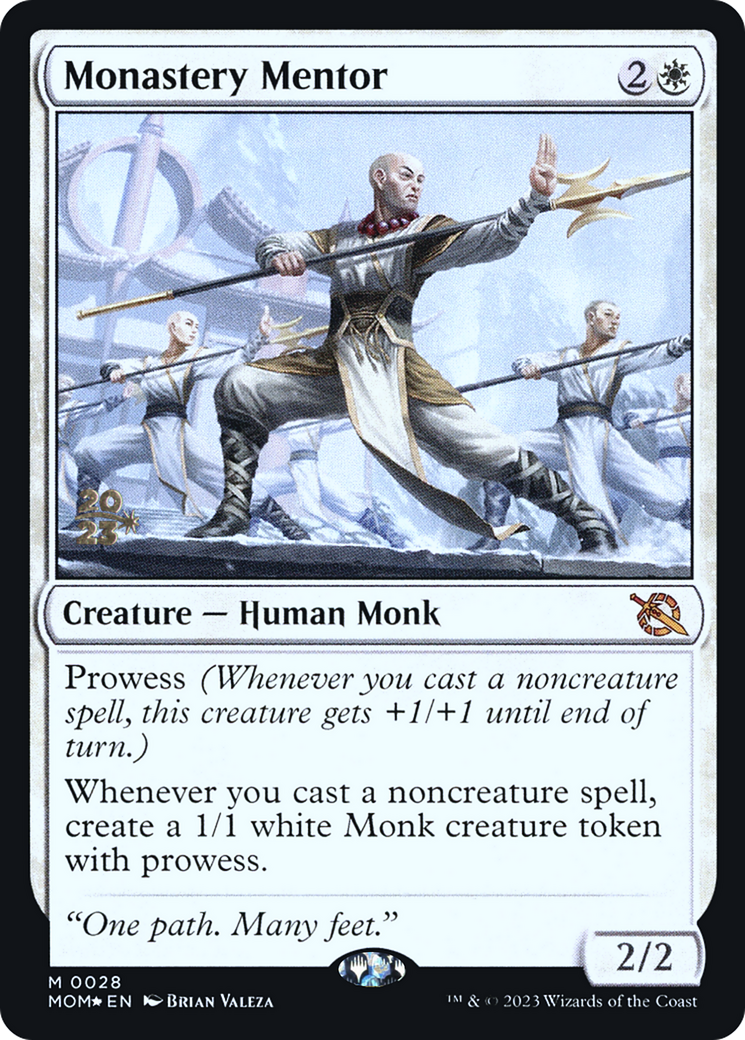 Monastery Mentor [March of the Machine Prerelease Promos] | D20 Games
