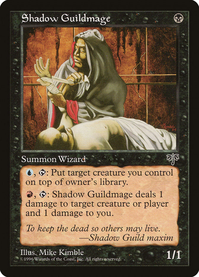 Shadow Guildmage [Mirage] | D20 Games