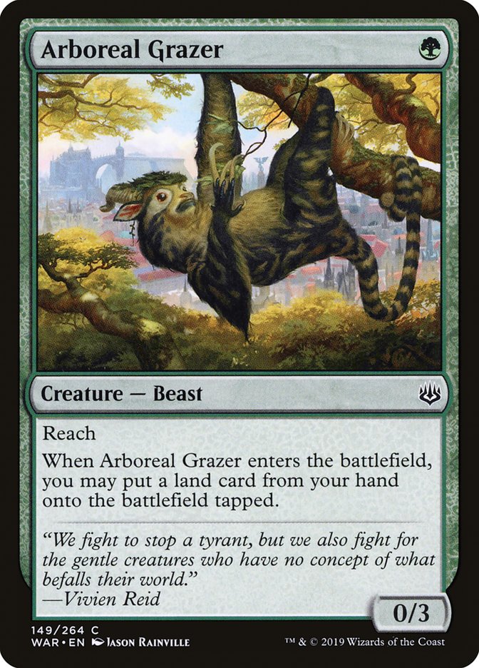 Arboreal Grazer [War of the Spark] | D20 Games