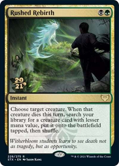 Rushed Rebirth [Strixhaven: School of Mages Prerelease Promos] | D20 Games