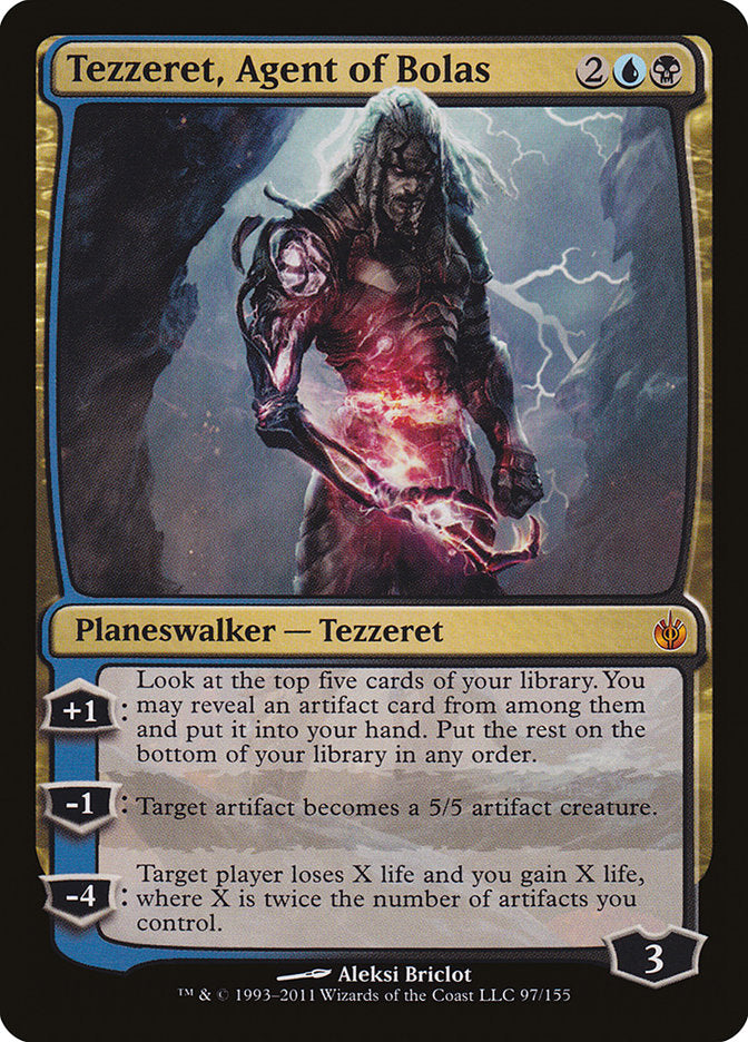 Tezzeret, Agent of Bolas [Mirrodin Besieged] | D20 Games