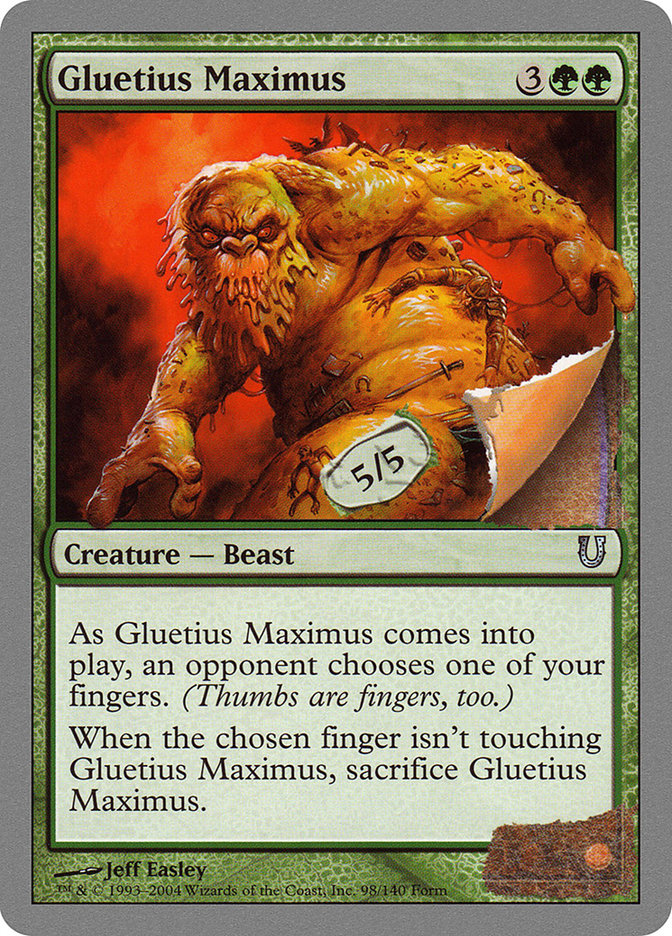 Gluetius Maximus [Unhinged] | D20 Games