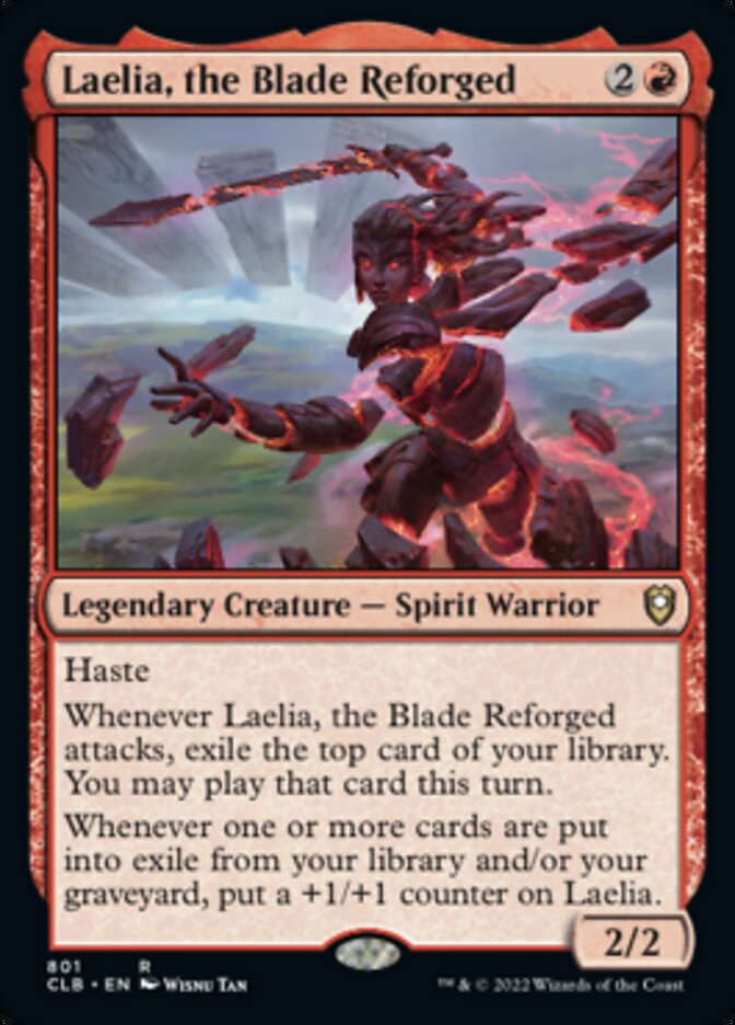 Laelia, the Blade Reforged [Commander Legends: Battle for Baldur's Gate] | D20 Games