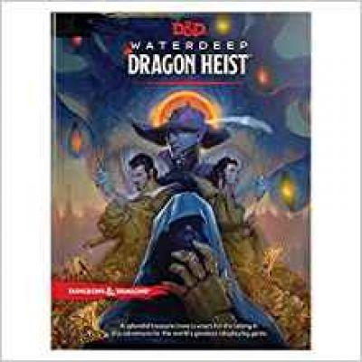 Dungeons and Dragons Waterdeep Dragon Heist Campaign Book | D20 Games