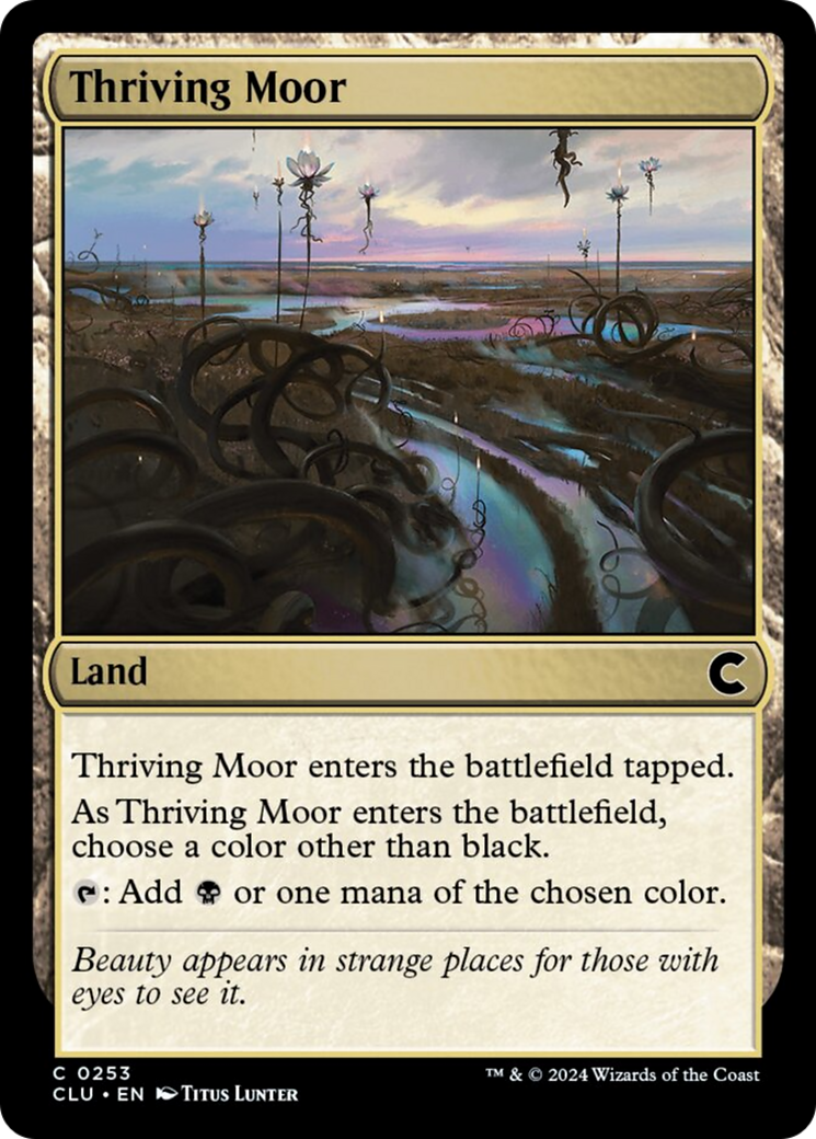 Thriving Moor [Ravnica: Clue Edition] | D20 Games