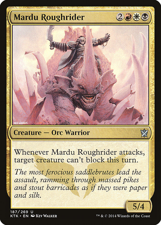 Mardu Roughrider [Khans of Tarkir] | D20 Games