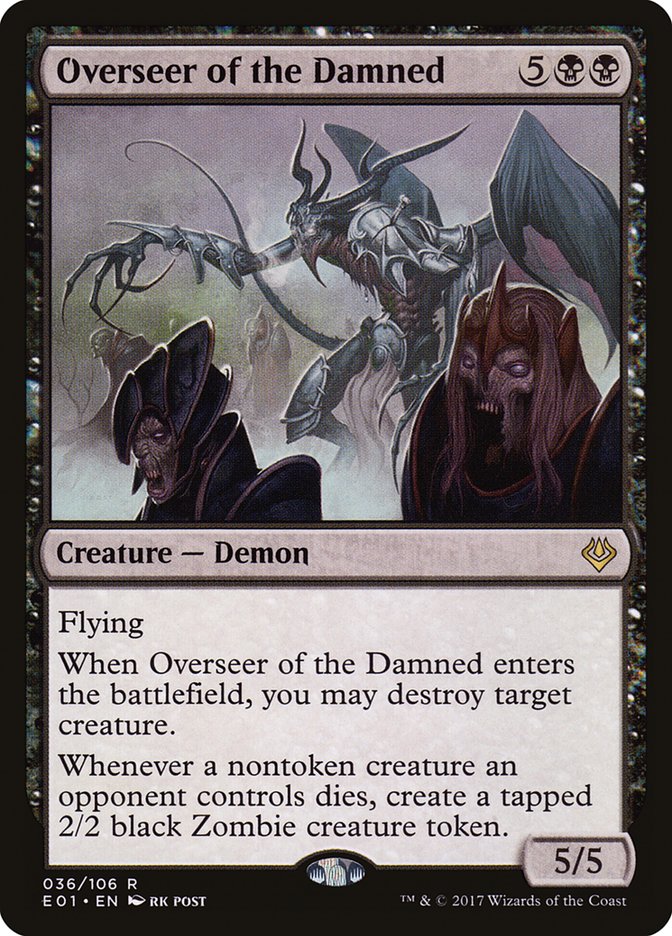 Overseer of the Damned [Archenemy: Nicol Bolas] | D20 Games