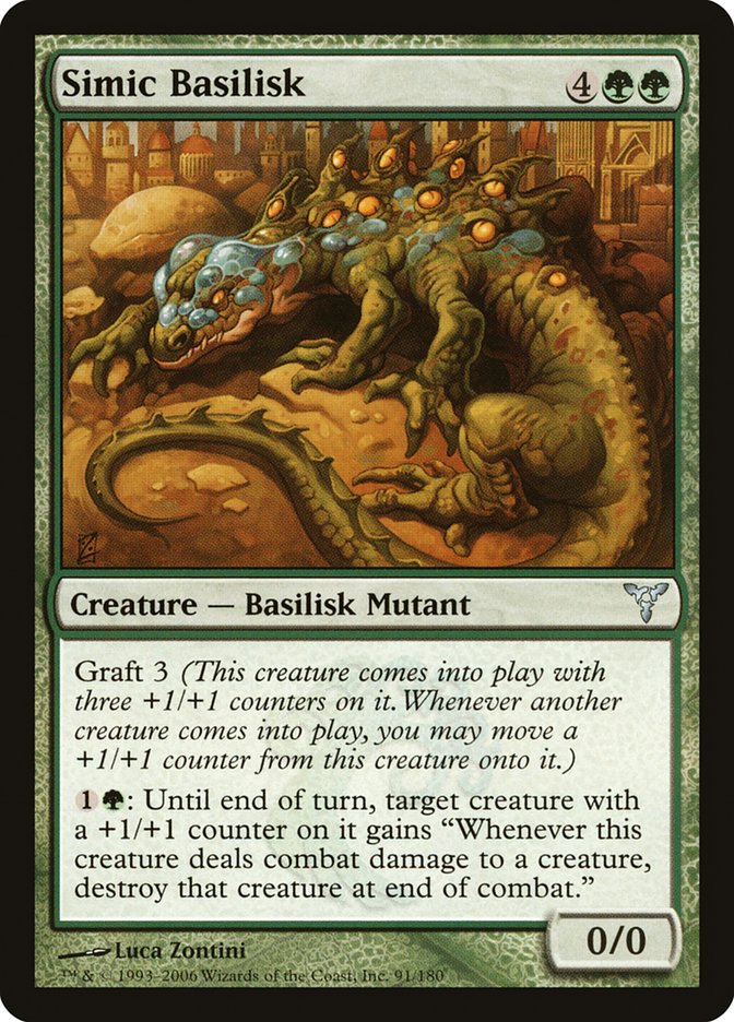 Simic Basilisk [Dissension] | D20 Games