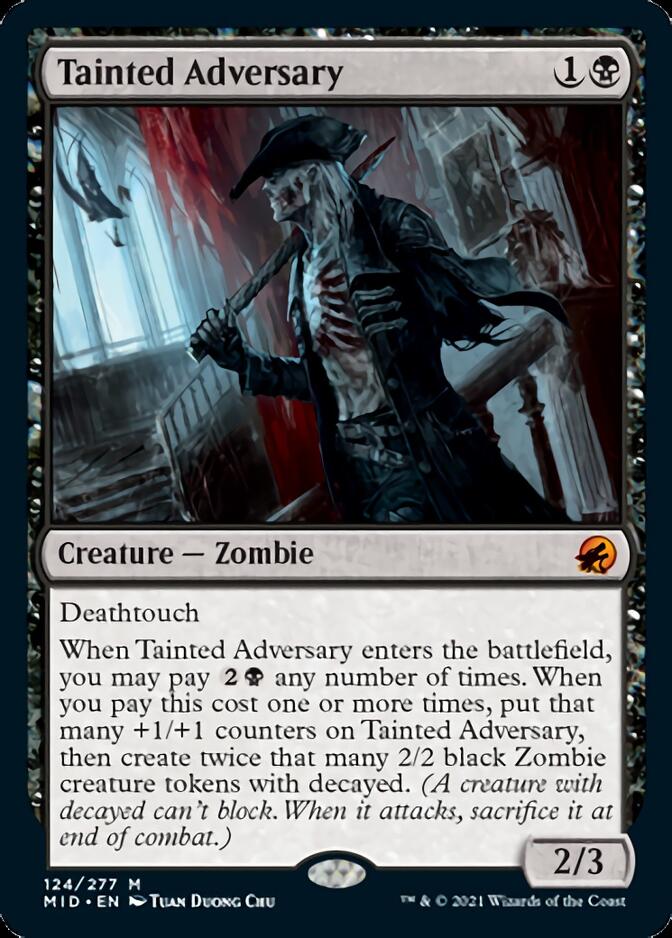 Tainted Adversary [Innistrad: Midnight Hunt] | D20 Games