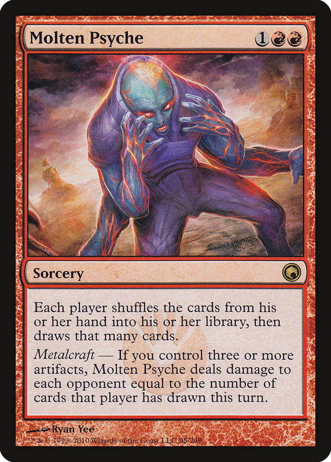 Molten Psyche [Scars of Mirrodin] | D20 Games