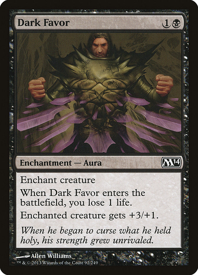 Dark Favor [Magic 2014] | D20 Games