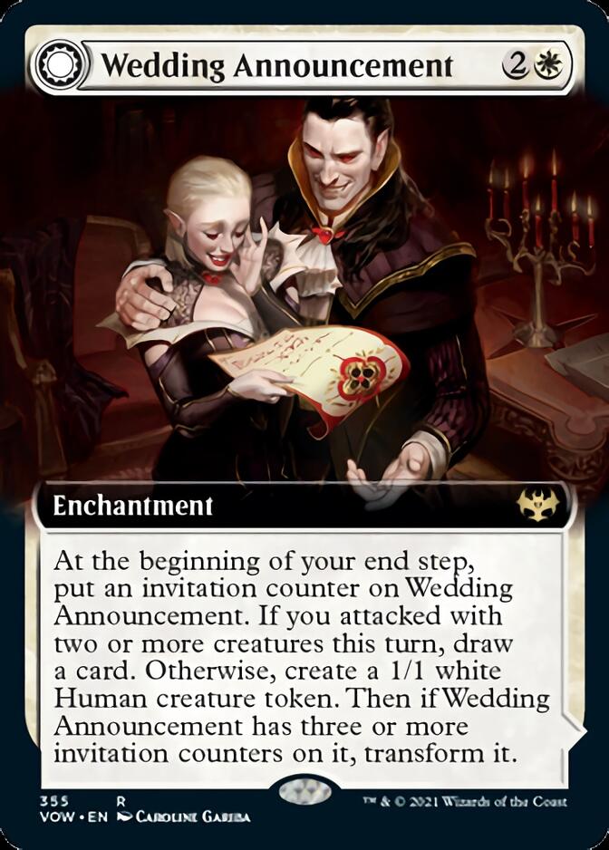 Wedding Announcement // Wedding Festivity (Extended) [Innistrad: Crimson Vow] | D20 Games