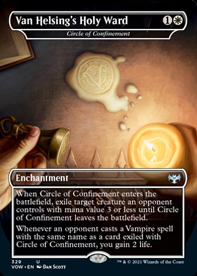 Circle of Confinement - Van Helsing's Holy Ward [Innistrad: Crimson Vow] | D20 Games