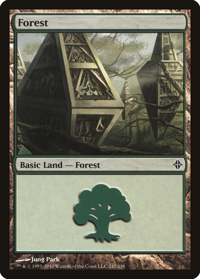 Forest (247) [Rise of the Eldrazi] | D20 Games