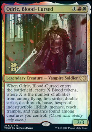 Odric, Blood-Cursed [Innistrad: Crimson Vow Prerelease Promos] | D20 Games