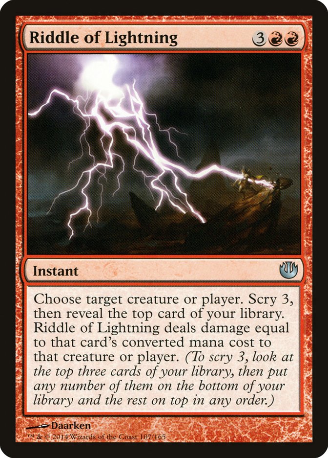 Riddle of Lightning [Journey into Nyx] | D20 Games