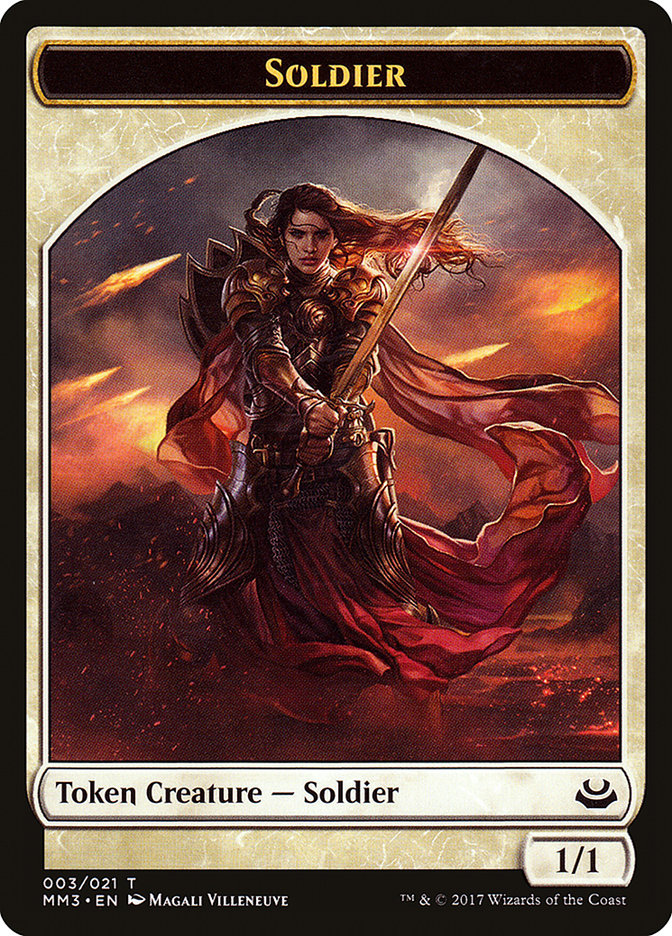 Soldier (003/021) [Modern Masters 2017 Tokens] | D20 Games