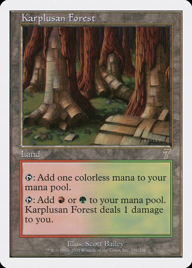 Karplusan Forest [Seventh Edition] | D20 Games