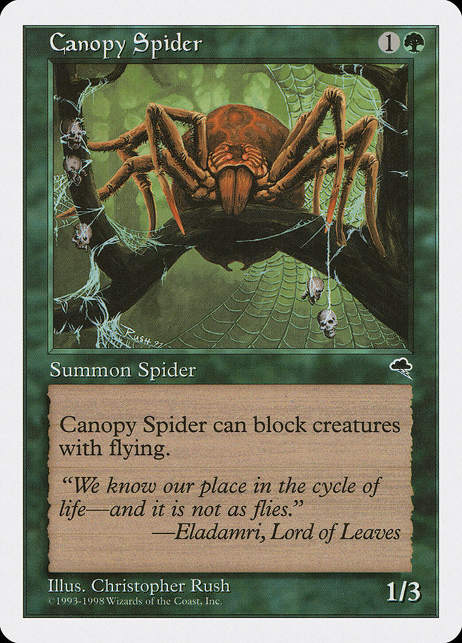 Canopy Spider [Anthologies] | D20 Games