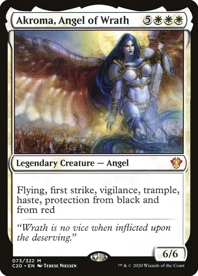 Akroma, Angel of Wrath [Commander 2020] | D20 Games
