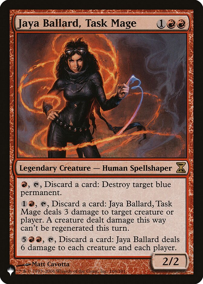 Jaya Ballard, Task Mage [The List] | D20 Games