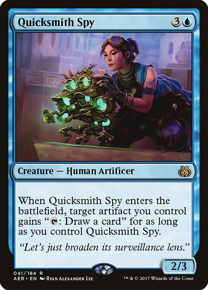 Quicksmith Spy [Aether Revolt] | D20 Games