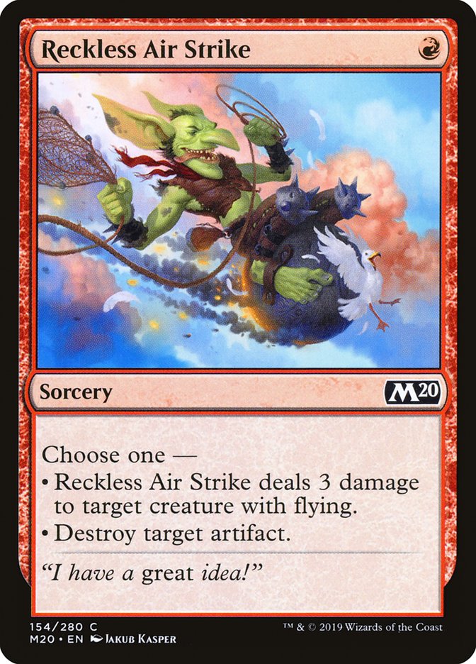 Reckless Air Strike [Core Set 2020] | D20 Games