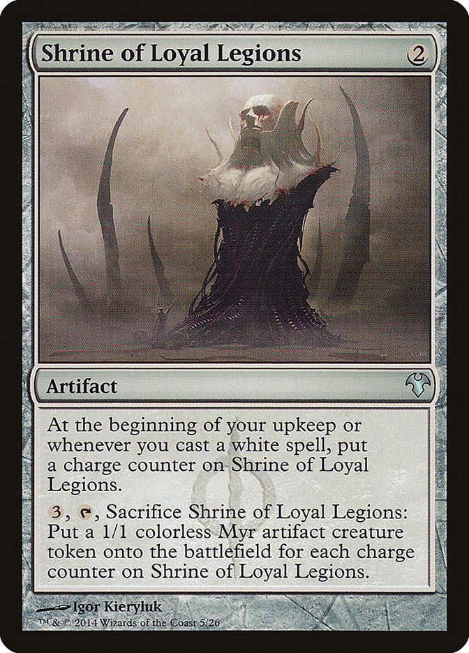 Shrine of Loyal Legions [Modern Event Deck 2014] | D20 Games