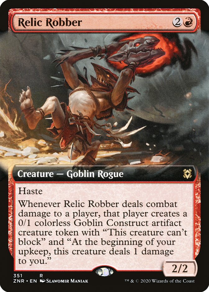 Relic Robber (Extended) [Zendikar Rising] | D20 Games