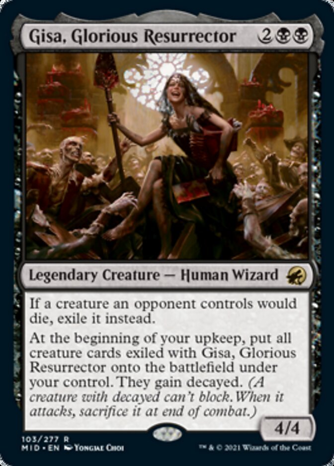 Gisa, Glorious Resurrector [Innistrad: Midnight Hunt] | D20 Games