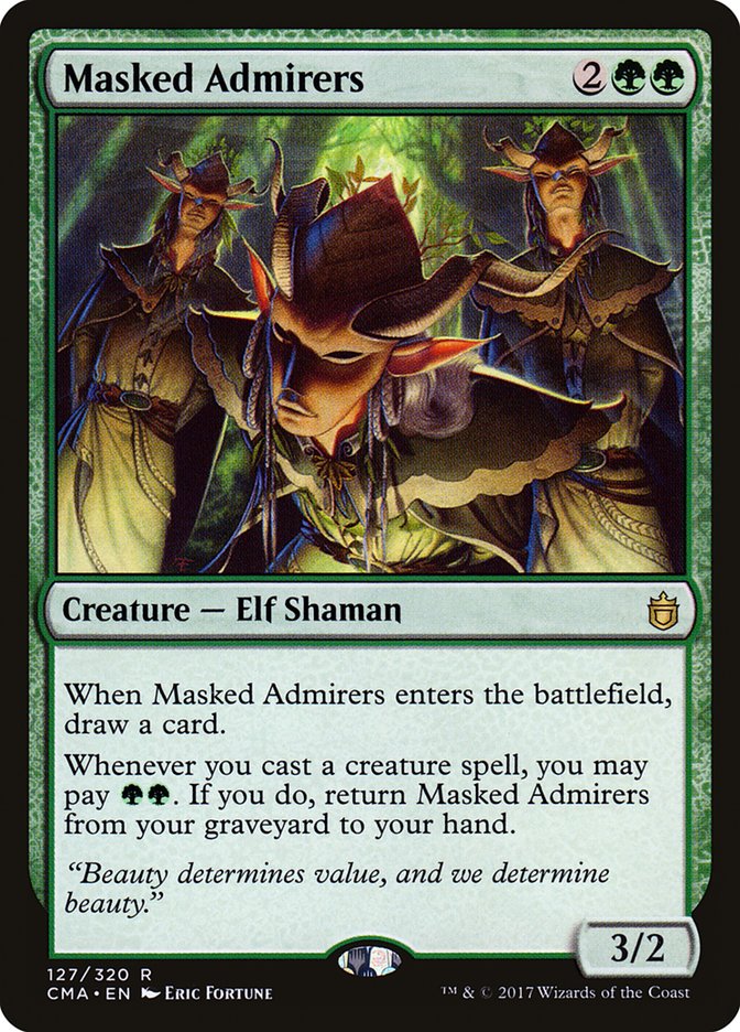 Masked Admirers [Commander Anthology] | D20 Games