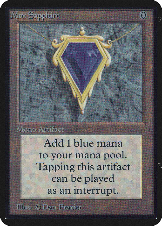 Mox Sapphire [Limited Edition Alpha] | D20 Games